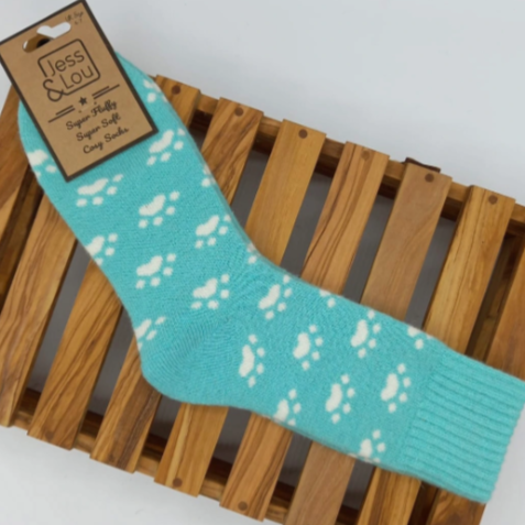 Pouncing Paw Ribbed Socks