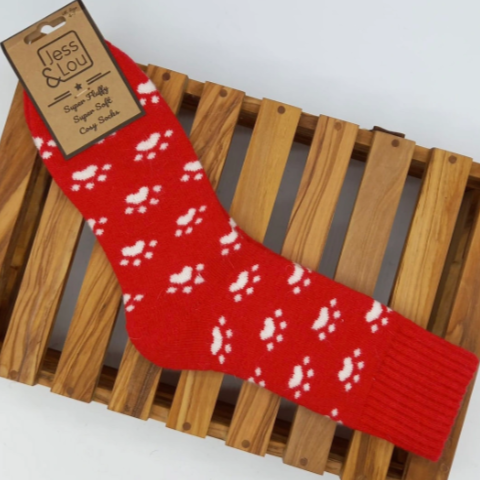 Pouncing Paw Ribbed Socks