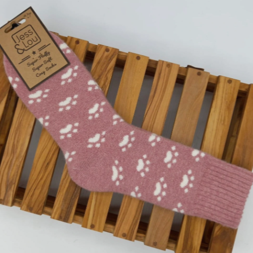 Pouncing Paw Ribbed Socks