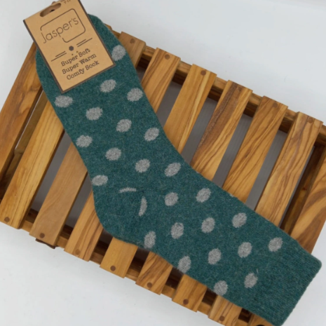 Snazzy Spot Socks
