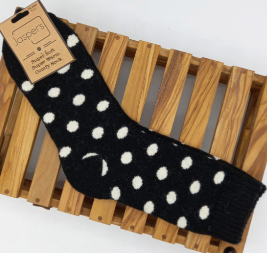 Snazzy Spot Socks