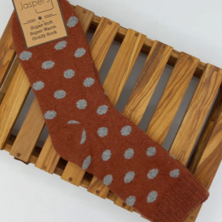 Snazzy Spot Socks