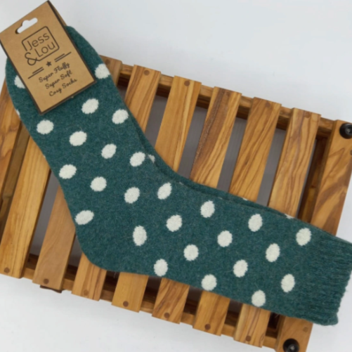 Snazzy Spot Socks