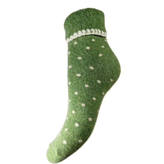 Small Dotty Cuff Socks