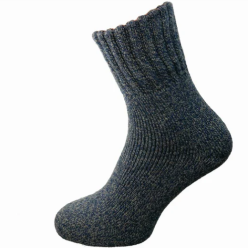 Mens Thick Wool Blend Socks
