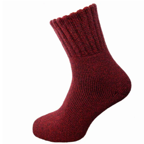Mens Thick Wool Blend Socks