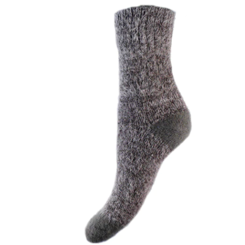 Fluffy Wool Blend Socks