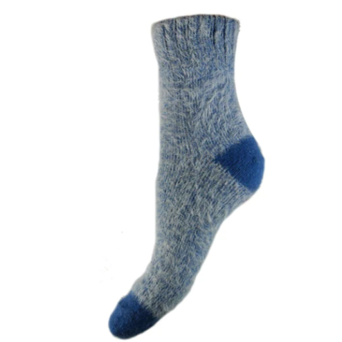 Fluffy Wool Blend Socks