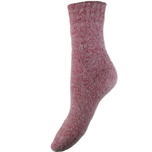 Plain Soft Socks with Ribbed Cuff