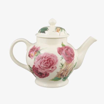 Roses All My Life 4 Mug Teapot