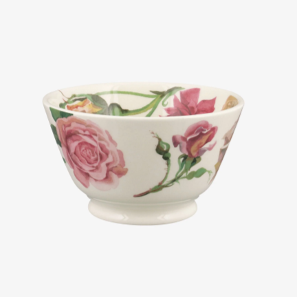 Roses All My Life Small Old Bowl