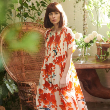 Acer Pleat Dress