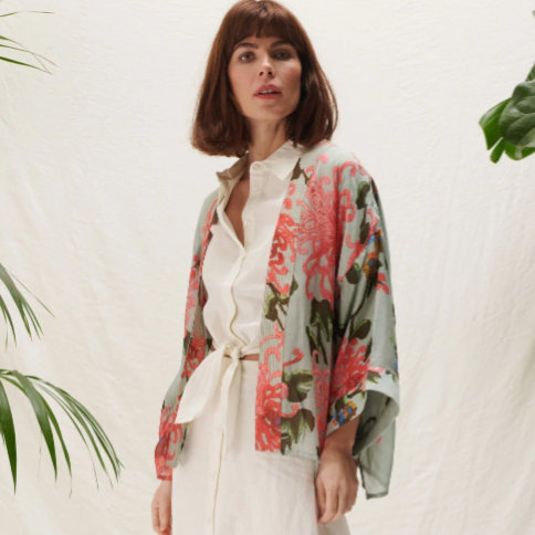 Chrysanthemum  Kimono