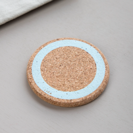 Earth Cork Coasters
