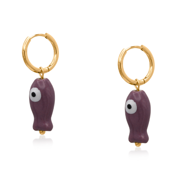 Ceramic Fish Hoops