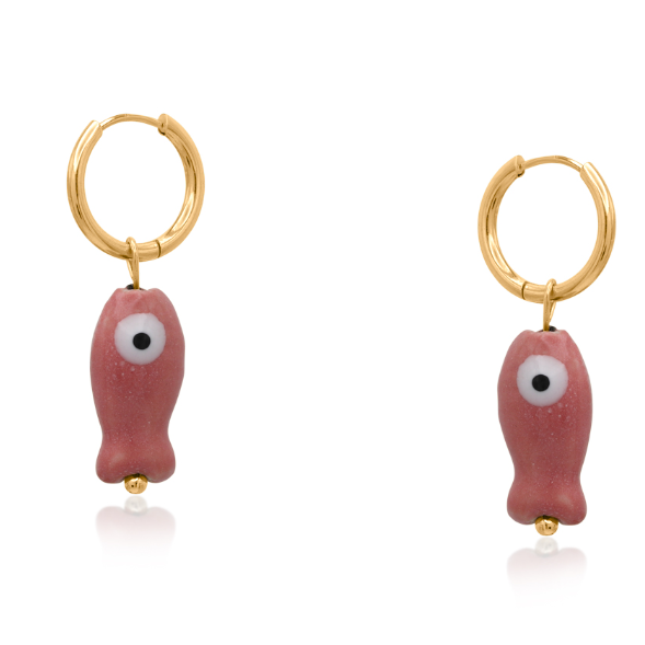 Ceramic Fish Hoops
