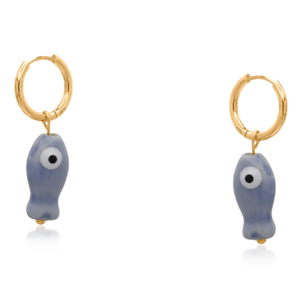 Ceramic Fish Hoops