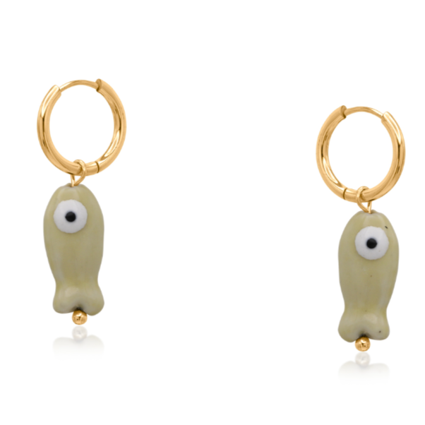 Ceramic Fish Hoops