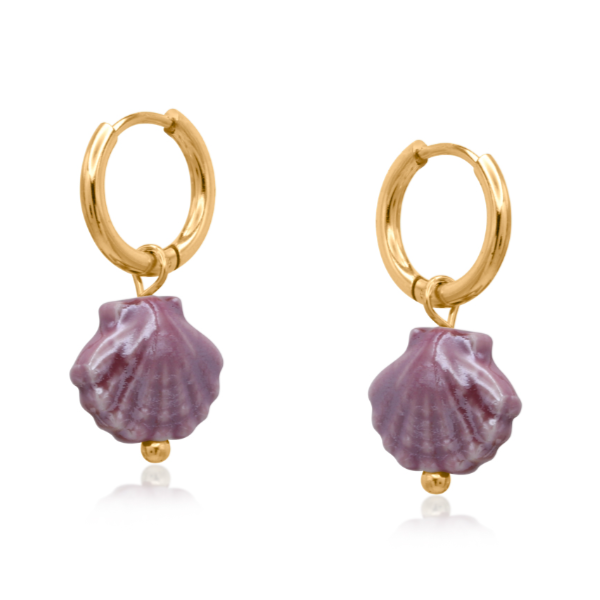 Ceramic Shell Hoops