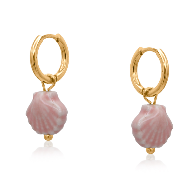 Ceramic Shell Hoops