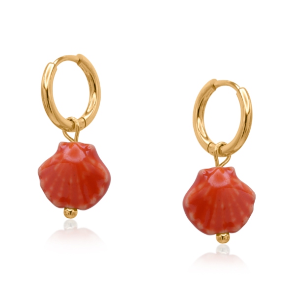 Ceramic Shell Hoops