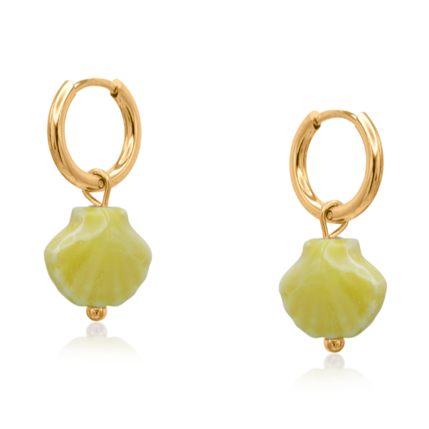 Ceramic Shell Hoops