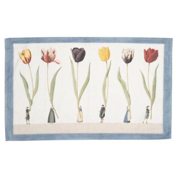 Tulip Parade Tea Towel