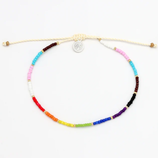 Glass Bead Anklet