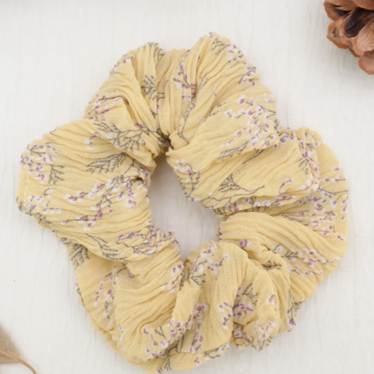 Floral Scrunchie