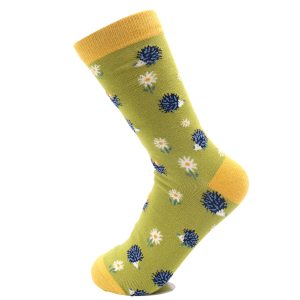 Hedgehog & Daisy Socks