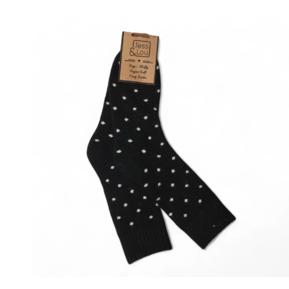 Delightful Dots Ribbed Socks
