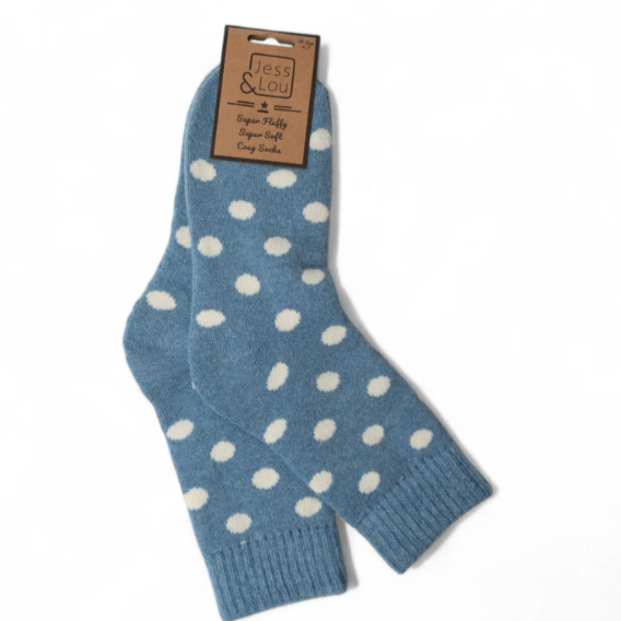 Splendid Spot Ribbed Socks