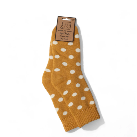 Splendid Spot Ribbed Socks