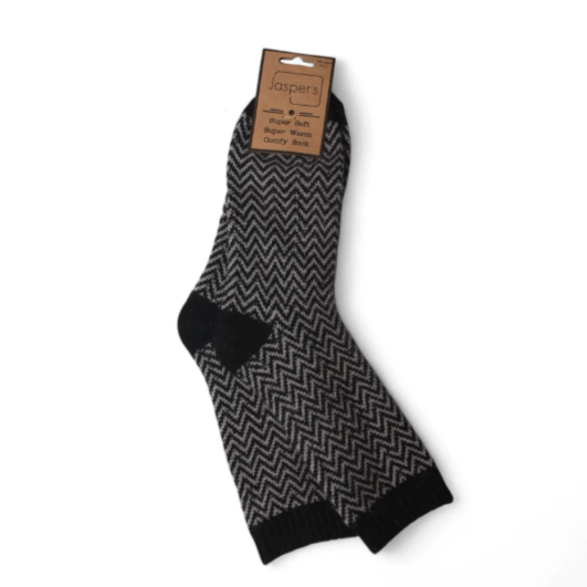 Handsome Herringbone Socks