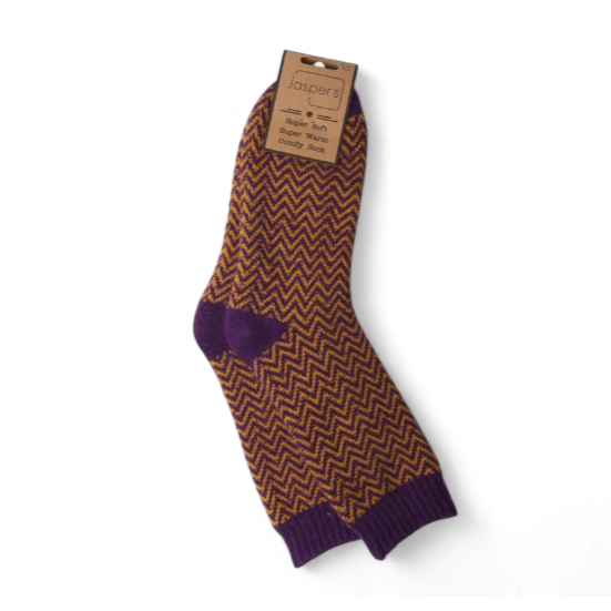 Handsome Herringbone Socks
