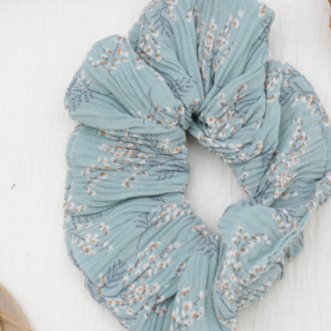 Floral Scrunchie