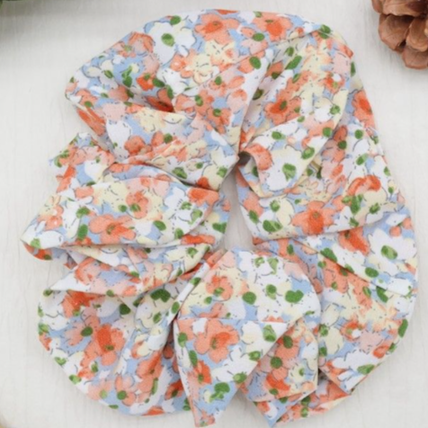 Ditsy Flowers Scrunchie
