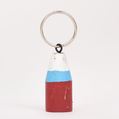 Wooden Buoy Keyring