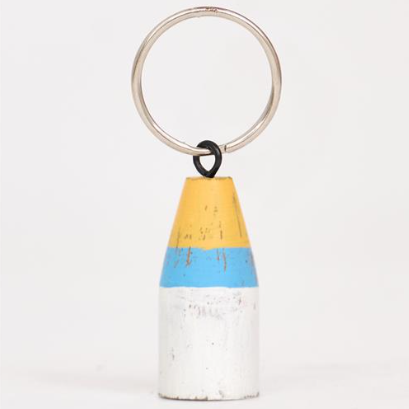 Wooden Buoy Keyring