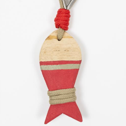 Wooden Fish Keyrings