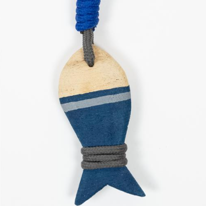 Wooden Fish Keyrings