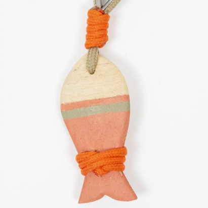 Wooden Fish Keyrings