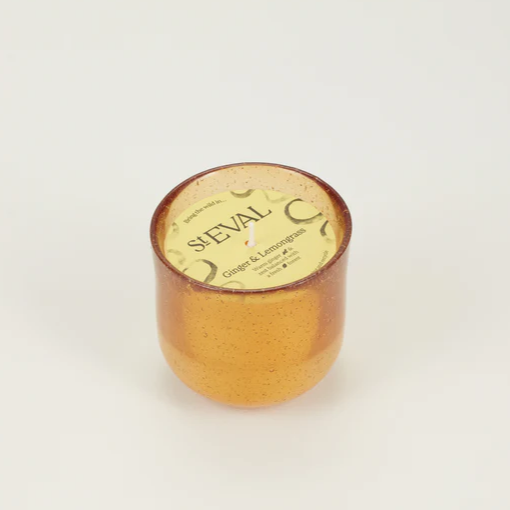 Sea Garden Glass Candle
