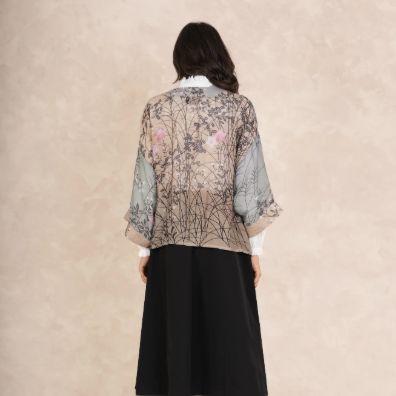Dunes Grey Kimono