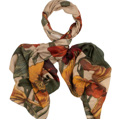 Nasturtium Fawn Scarf