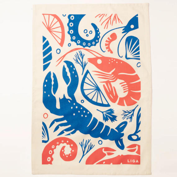 Organic Cotton Tea Towel