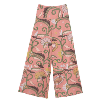 Dusk Giant Kantha Palazzo Pants