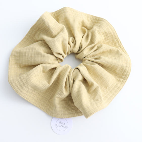 Oversized Plain Scrunchies