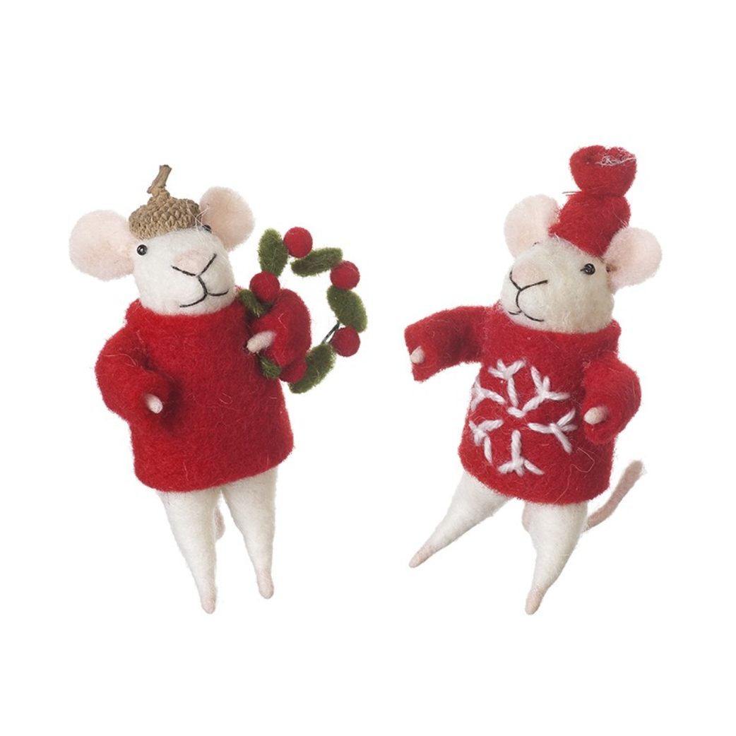 Christmas Mouse Decoration