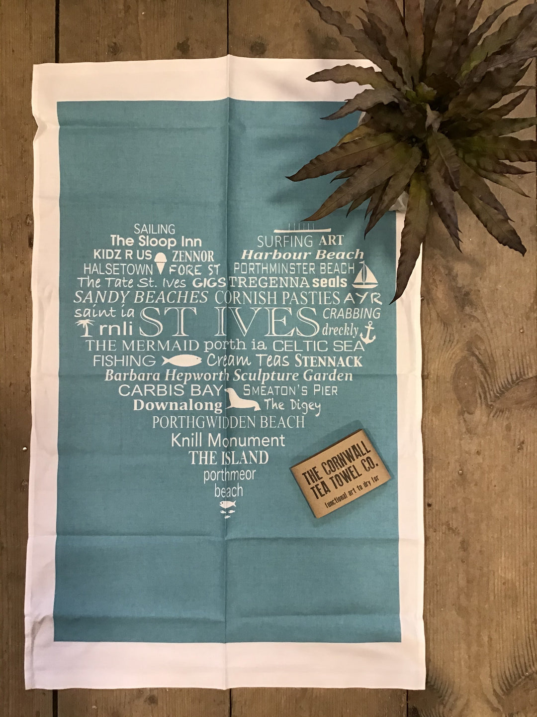 Tea Towel - St Ives Heart